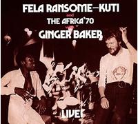 Fela Kuti Fela With Ginger Baker Live By Fela Kuti LP Vinyl NEW