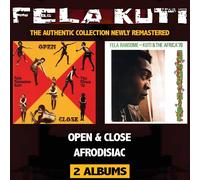 FELA KUTI - OPEN & CLOSE/AFRODISIAC (REMASTERED) CD NEW
