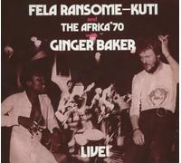 FELA KUTI - FELA WITH GINGER BAKER LIVE - New CD ALBUM - P1398z