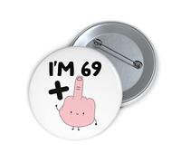 Felbridge Studio - 70th Birthday Badge Gift for Men Women Large Funny Him Her - 70th Birthday Badges for Adults - 70th Birthday Gifts Mum Dad Wife Husband Friend Grandad 1952 - Happy Big Bag - 59mm