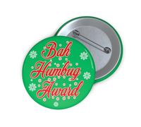 Felbridge Studio - Funny Christmas Pin Badge Gift - Rude Xmas Badge - Secret Santa Gift for Men Women Work - Mum Dad Husband Wife Sister Brother Best Friend - 59mm