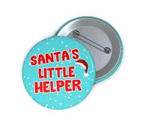 Felbridge Studio - Funny Christmas Pin Badge - Rude Xmas Badge - Secret Santa Gift for Men Women Work - Mum Dad Husband Wife Sister Brother Best Friend - 59mm