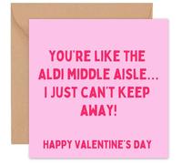 Felbridge Studio - Funny Valentines Card - Valentines Card for Husband - Valentines Card for Him - Boyfriend Wife Girlfriend Fiancée - Valentines Gift - Naughty Rude Large Gay Partner 14cm