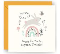 Felbridge Studio - Grandson Easter Card - Easter Cards Grandson - Easter Card for Grandson - 1st Happy Cute - 14cm