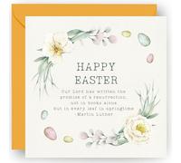 Felbridge Studio - Religious Easter Cards - Easter Cards Religious - Christian Easter Card - Catholic - Mum Grandson Granddaughter Son Daughter Husband Wife Friend Niece Nephew Family -14cm
