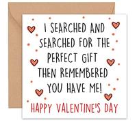 Felbridge Studio - Valentines Card - Valentines Card Husband - Valentines Card Him - Wife Her Boyfriend Fiancé Funny Girlfriend Fiancee - Gay Lesbian - Valentine's Cards Rude Cute Naughty Large -14cm