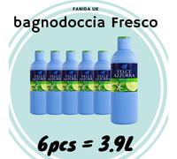 Felce Azzurra Shower BATH/GEL Fresco 650 ML, X6 or X12 PACKS