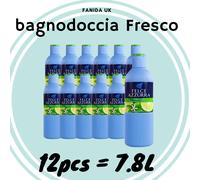 Felce Azzurra Shower BATH/GEL Fresco 650 ML, X6 or X12 PACKS