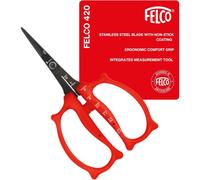 FELCO 420 Precision Trimming Scissors Non Stick Stainless Steel Garden Cut