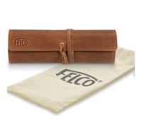 FELCO 925 Leather Case for Secateurs - Premium Leather Case with Holder for FELCO 903 Sharpening Stone, Clip Closure and Leather Strap, Suitable for Firm Grip Scissors, Swiss Quality