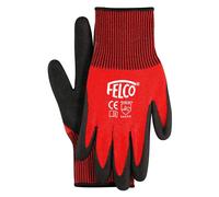 Felco Knitted Gardening Gloves with Nitrile Coating - M