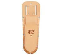 Felco 911 double pocket leather holster for saw and secateurs with Loop and clip