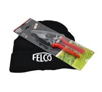 Felco Model 14 Secateurs & Beanie Hat Gift Set