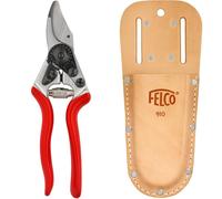 FELCO Model 6 Secateurs Medium F910 Model Leather Holster Brown