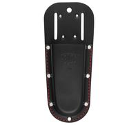 Felco secateurs black leather stitched holster model 910B - Loop and pocket clip