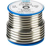 Felder 14953020 Cu-Rotin 4 Solder Lead-Free Sn97Ag3 250g 3mm DVGW-...