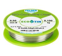 Felder ISO-Core Ultra Clear Solder Reel Lead-Free 0.5mm 0.1kg