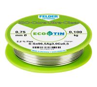 Felder 51760710 ISO-Core SAC305 Solder Lead-Free 0.75mm 0.1kg No S...