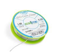 Felder FCL100100Ni+ Solder ISO Core Solder Wire Clear Sn100Ni+ Sn99,3CuNiGe 1 mm on 100 g Spool