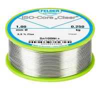 Felder 5552941020 ISO-Core Sn100Ni+ Solder Lead-Free 1mm 0.250kg H...