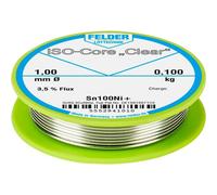 Felder ISO-Core Solder Reel Sn9925Cu07 Lead-Free 1 mm 0.1 kg 5552941010