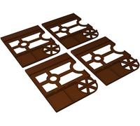 Feldherr 4 pcs. value pack Hero Dashboard compatible for Mice and Mystics