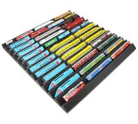 Feldherr 500 x 500 x 30 mm customizable zig-zag pattern foam tray for model railways N Gauge, Amount:2 pcs.