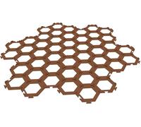 Feldherr 7 pcs. value set Hex tile holders compatible with Dorfromantik: The Board Game