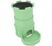 Feldherr Dice Tower: Castle of Mystery - Extendable dice tower compatible with HeroQuest - Space-saving & flexible - For dice up to 16 mm - Foldable for easy transport, Color:Mint 100% Recycling