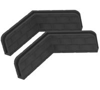 Feldherr Evil Sorcerer Screen standees compatible with HeroQuest (2021) - Practical holders for a stable Game Master Screen, Color:Black