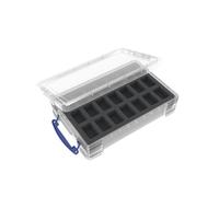 Feldherr foam set compatible with 4L Really Useful Boxes - 42 miniatures, Really Useful Boxes:Box 4 l included