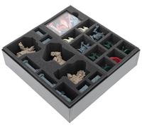Feldherr foam set compatible with HeroQuest (2021): Against the Ogre Horde - board game box - Inserts to store all figures and accessories from the expansion