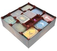 Feldherr foam set + Organizer insert compatible with Runescape Kingdoms: Shadow of Elvarg - core game box - Protects and organizes miniatures and game material