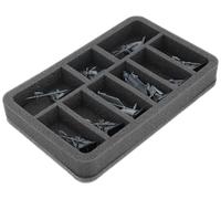 Feldherr foam tray compatible with High Elf Realms - 9 Compartments - Safely store and transport up to 9 models of the High Elf Realms - HS040A057
