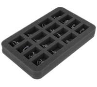 Feldherr foam tray compatible with Tyranids - 16 Compartments - Safely store and transport up to 16 models of the Tyranids - HS035A078