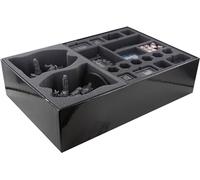 Feldherr foam tray set compatible with Adeptus Titanicus: Grand Master Edition board game box