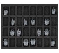Feldherr FS040A038 Full-Size foam tray compatible with Legions Imperialis - 32 compartments