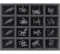 Feldherr FS050WH43 foam tray compatible with Primaris Space Marines - 16 compartments
