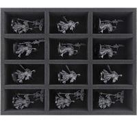 Feldherr FS055A003 foam tray compatible with Adeptus Custodes - 12 compartments
