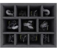 Feldherr FS100A002 foam tray compatible with Mansions of Madness - medium and large monster figures
