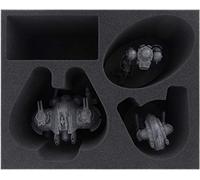 Feldherr FS130A001 foam tray compatible with Chaos Knights: 1 big knight + 1 War Dog