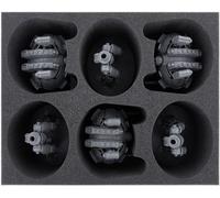 Feldherr FSMEFT090BO foam tray compatible with Adeptus Titanicus: 3 Warlord Battle Titans