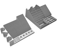 Feldherr Game Master Dashboard-Set compatible with Mansions of Madness Second Edition, Color:Grey