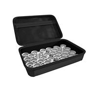 Feldherr Half-Size Case 50 compatible with 36 Citadel paint pots (12 ml / 18 ml), Color:Grey