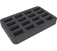 Feldherr HS035BO 35 mm Half-Size foam tray with 16 compartments