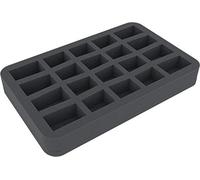 Feldherr HS035C5BO 35 mm Half-Size foam tray with 20 compartments