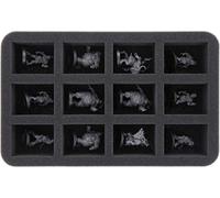 Feldherr HS045BB10 foam tray compatible with Blood Bowl - 12 compartments
