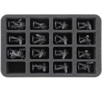 Feldherr HS050WH22 foam tray compatible with Primaris Space Marines - 16 compartments