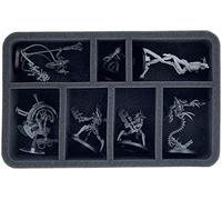 Feldherr HS055A006 foam tray compatible with Necrons - 7 compartments