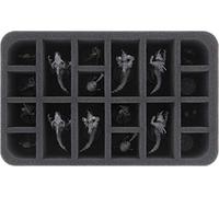 Feldherr HS060A017 foam tray compatible with Blood Bowl: Gwaka'moli Crater Gators